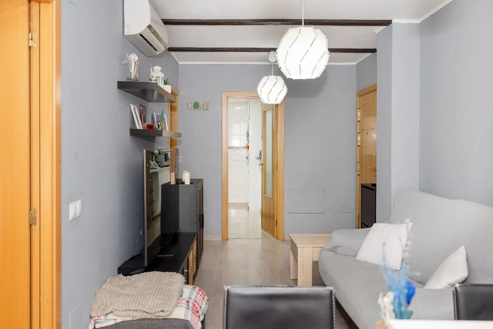 Sala d'estar de Pis en venda en Málaga amb Aire condicionat, Calefacció i Terrassa