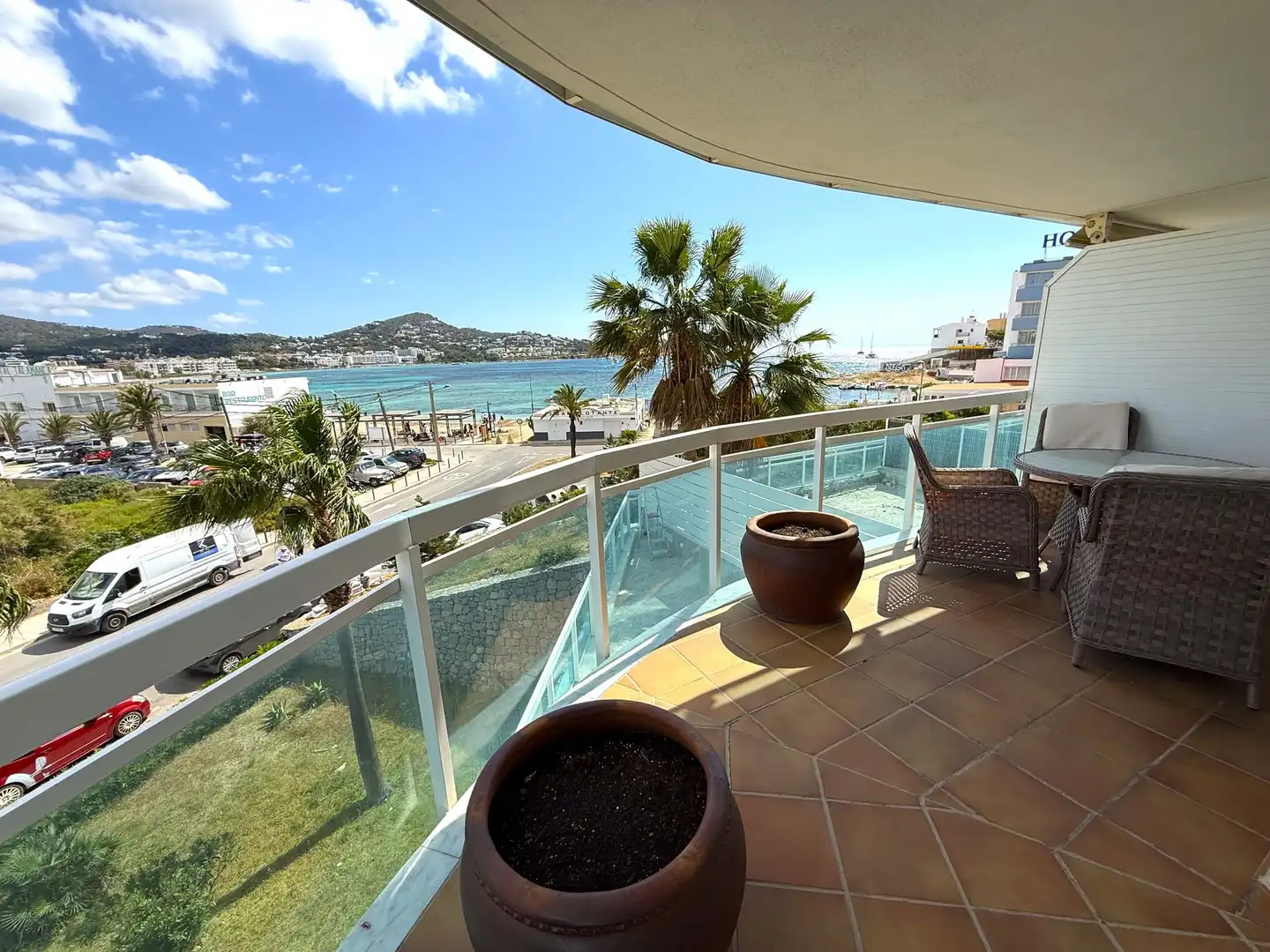 Terrassa de Apartament en venda en Eivissa amb Aire condicionat, Calefacció i Jardí privat