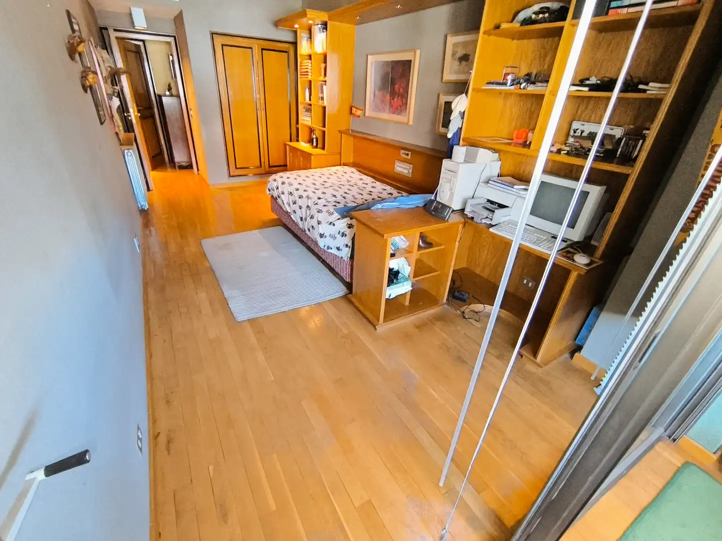 Schlafzimmer von Wohnung zum Verkauf in Palencia mit Klimaanlage, Heizung und Parkett