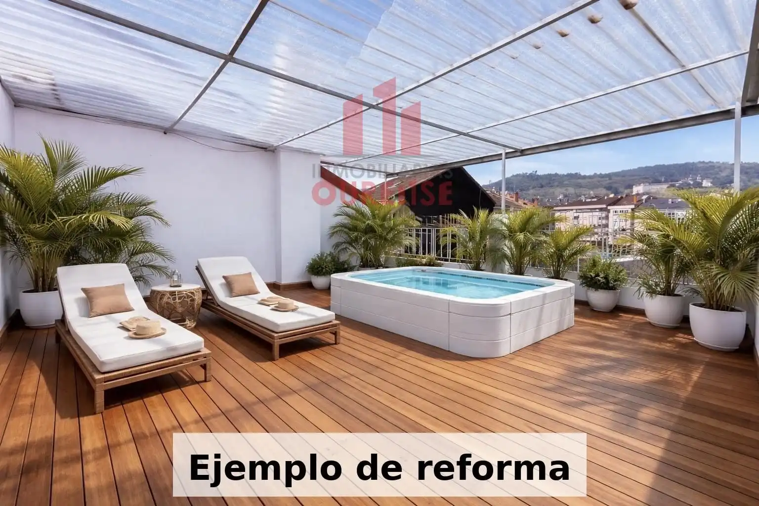 Terrassa de Pis en venda en Ourense Capital  amb Balcó