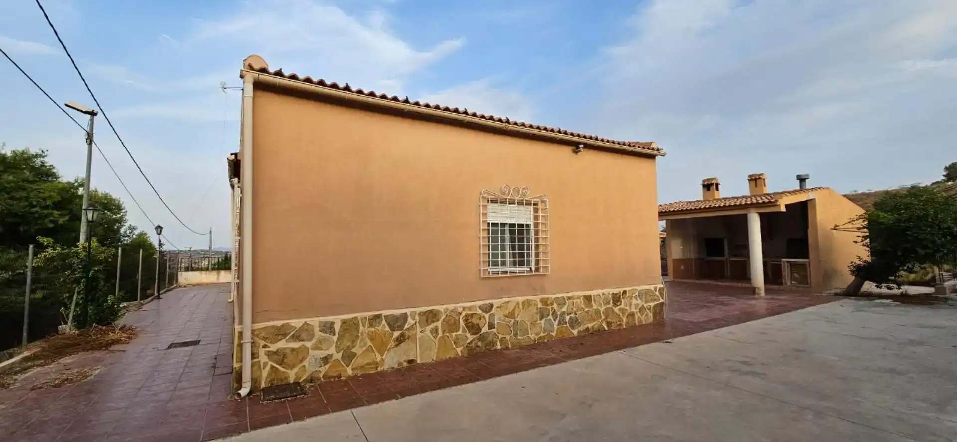 Vista exterior de Casa o chalet en venta en Fortuna con Aire acondicionado y Piscina