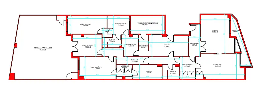 Piso con terraza en venta en Avinguda del Cid 31, imagen 21