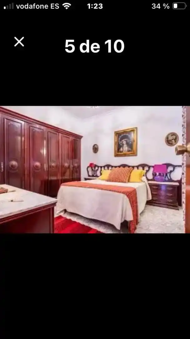 Dormitori de Casa adosada en venda en Tocina amb Aire condicionat i Balcó