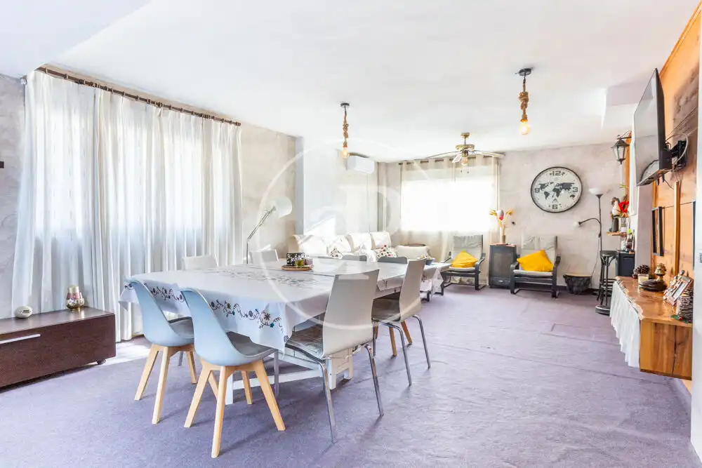Dining room of Houses for sale in Riba-roja de Túria  with Air Conditioner, Heating and Private garden