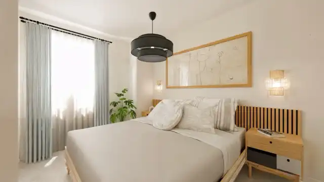 Schlafzimmer von Wohnungen zum Verkauf in Albacete mit Klimaanlage, Heizung und Möbliert