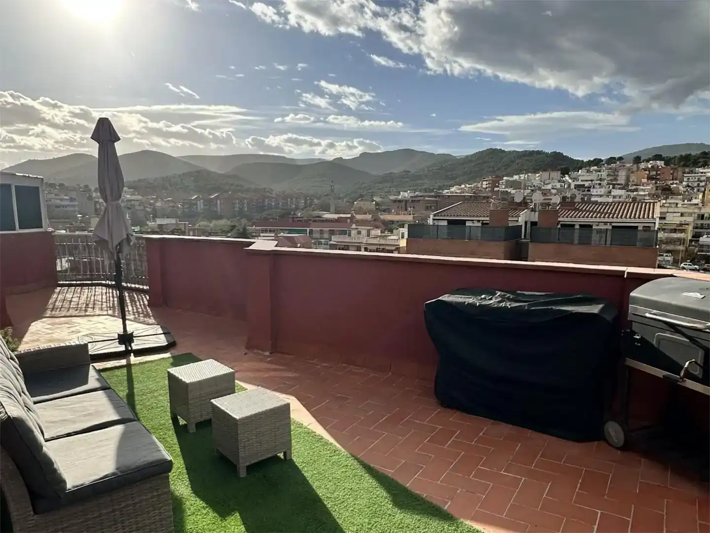 Terrace of Flat for sale in Castelldefels  with Air Conditioner