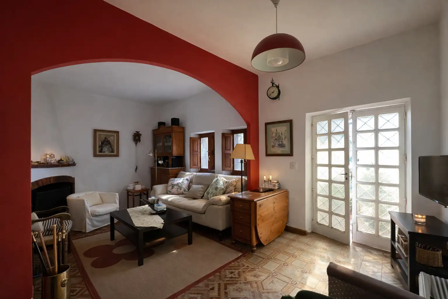 Sala d'estar de Casa o xalet en venda en Hoyo de Manzanares amb Jardí privat i Balcó
