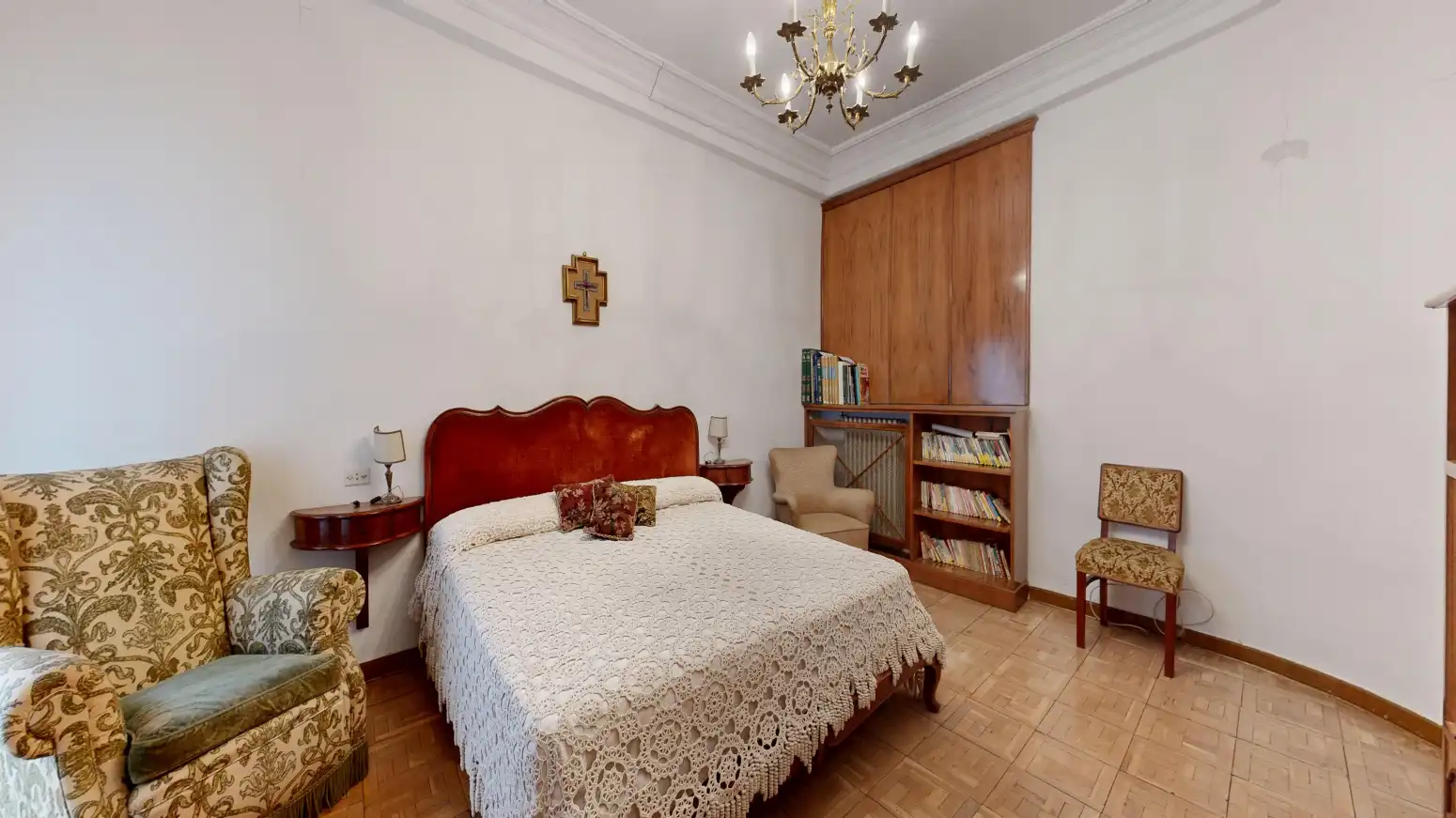 Bedroom of Houses for sale in Tafalla  with Heating, Private garden and Parquet flooring