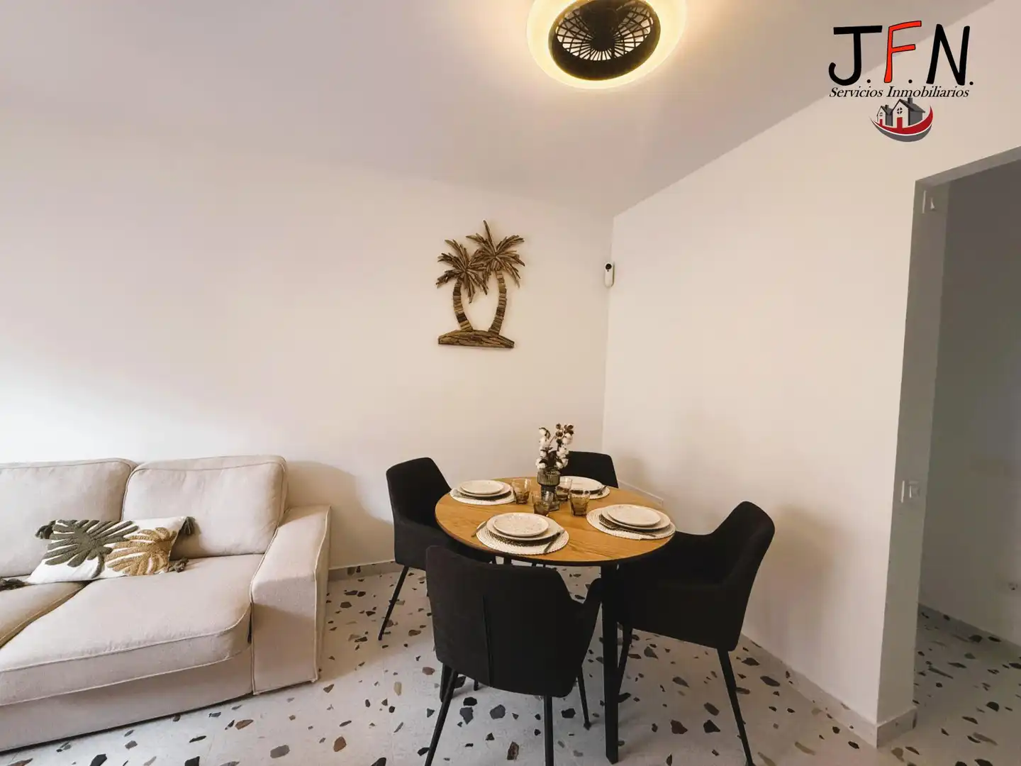 Dining room of Ground floor for rent in Antigua  with Furnished, Alarm and Community pool