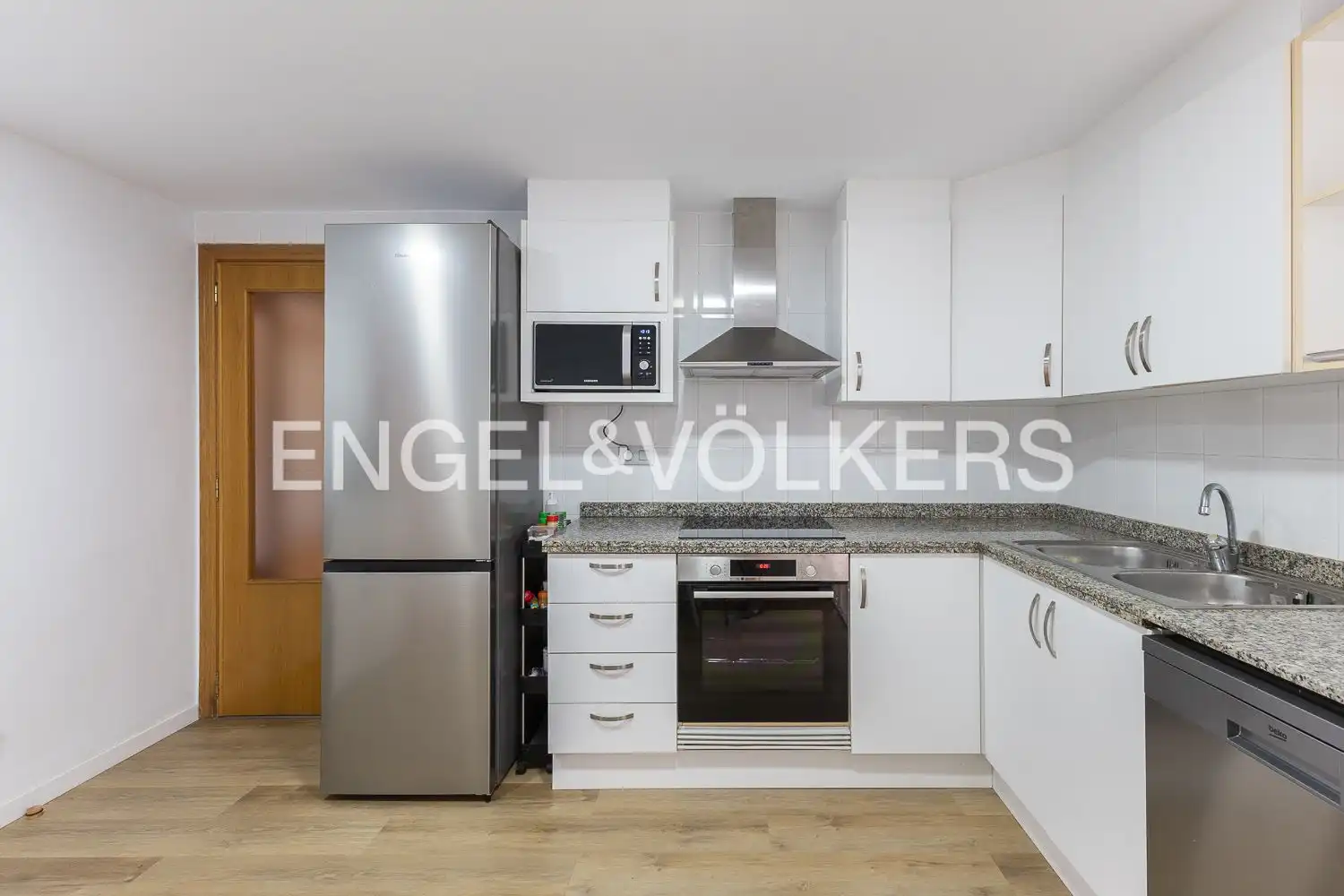 Küche von Wohnung zur Miete in Alboraya mit Klimaanlage, Heizung und Möbliert