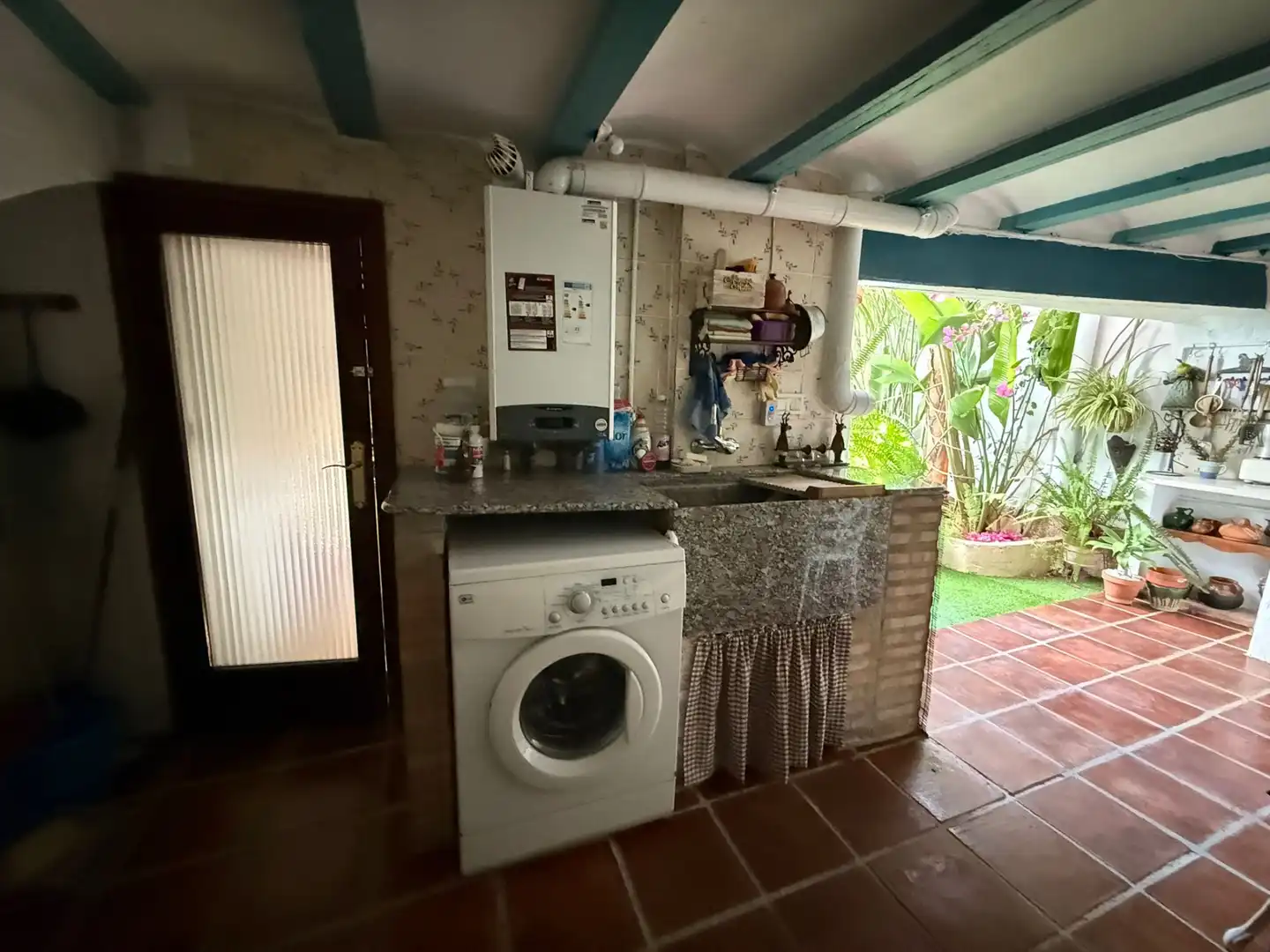 Kitchen of Houses for sale in La Pobla de Vallbona  with Air Conditioner, Heating and Private garden