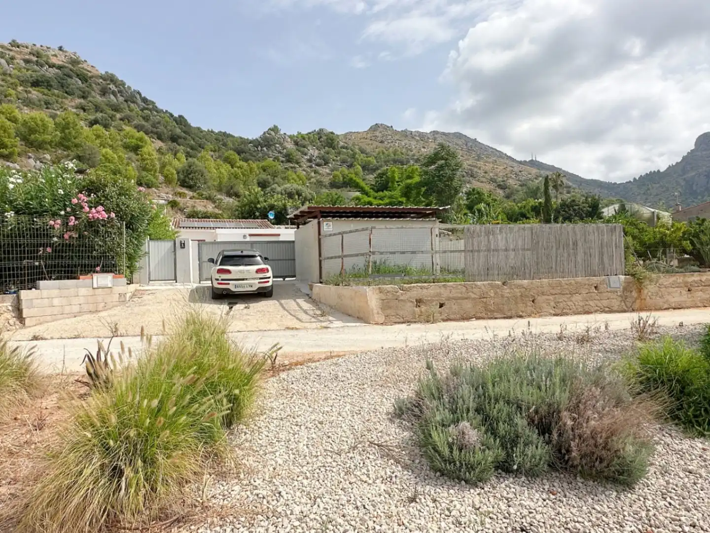 Vista exterior de Finca rústica en venda en El Ràfol d'Almúnia amb Aire condicionat, Calefacció i Terrassa