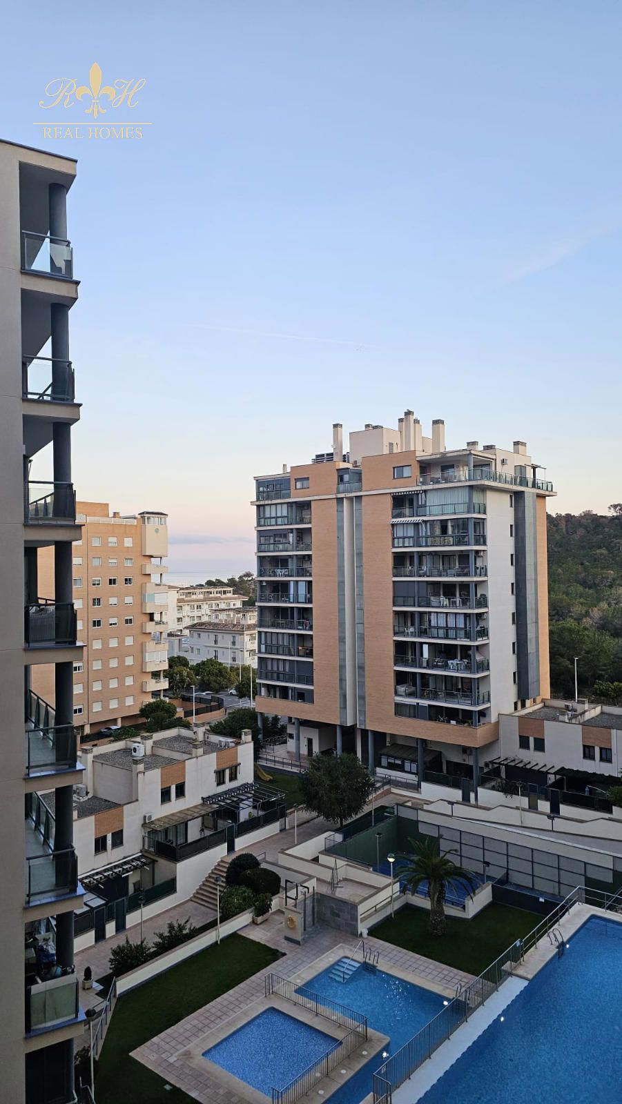 Exterior view of Flat to rent in Villajoyosa / La Vila Joiosa  with Air Conditioner, Terrace and Swimming Pool