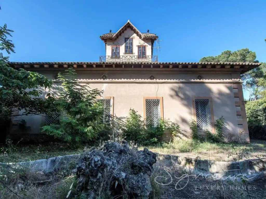 Vista exterior de Casa o xalet en venda en Sant Cugat del Vallès