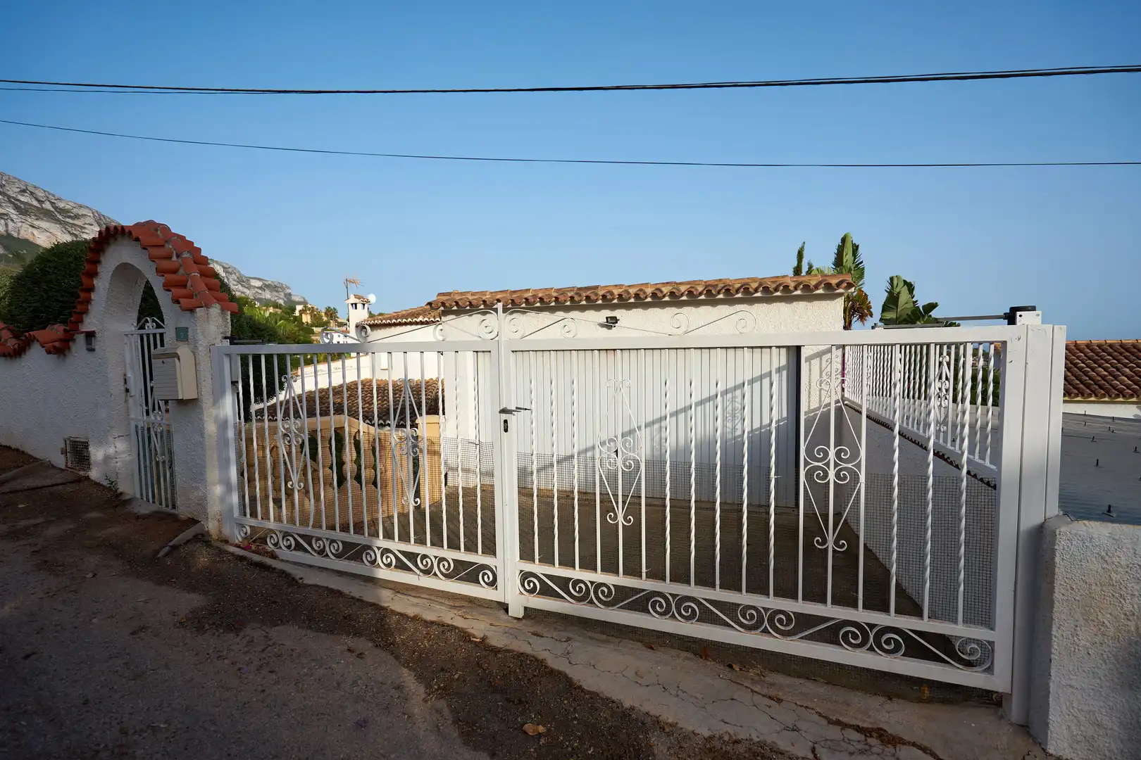 Vista exterior de Casa o chalet de alquiler en Dénia con Aire acondicionado, Jardín privado y Terraza