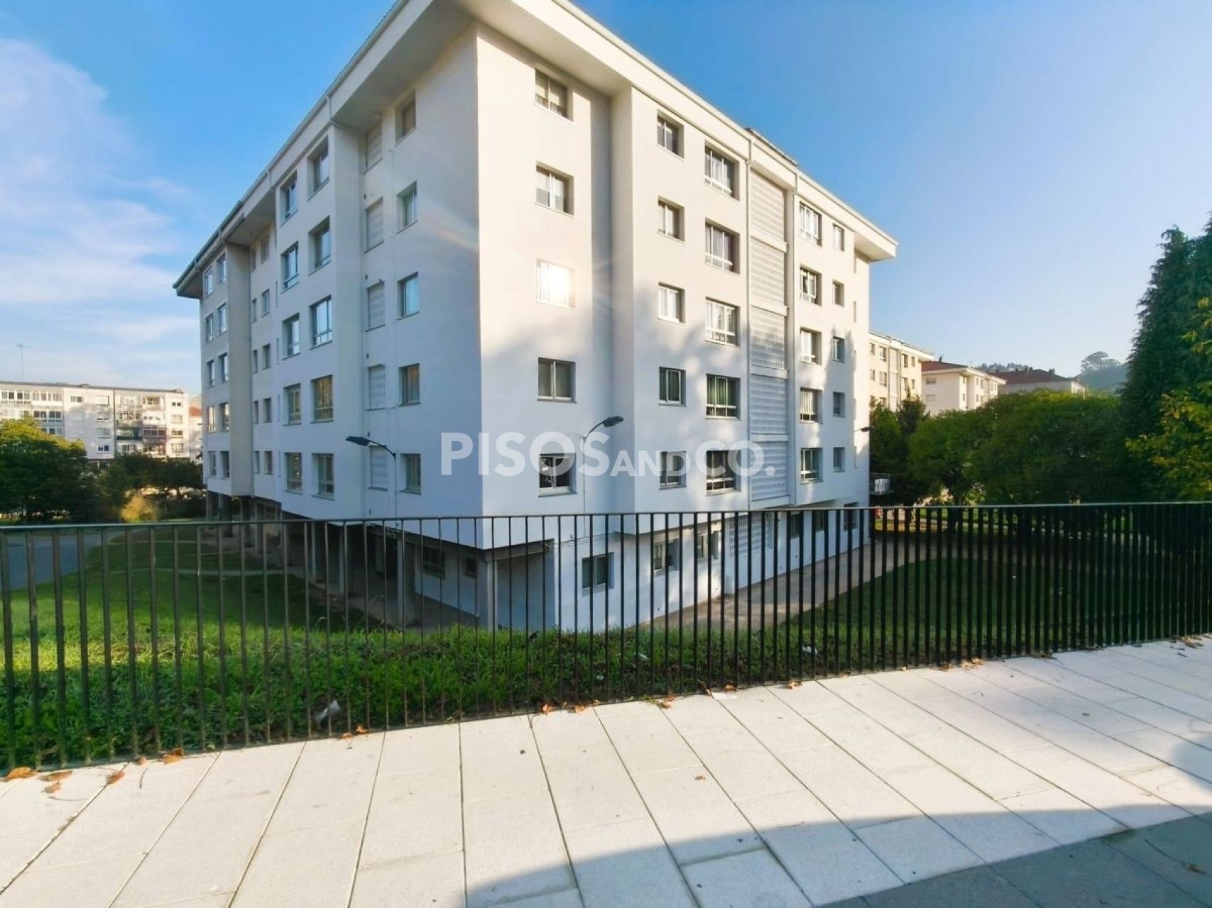 Exterior view of Flat for sale in Culleredo  with Heating, Storage room and Furnished