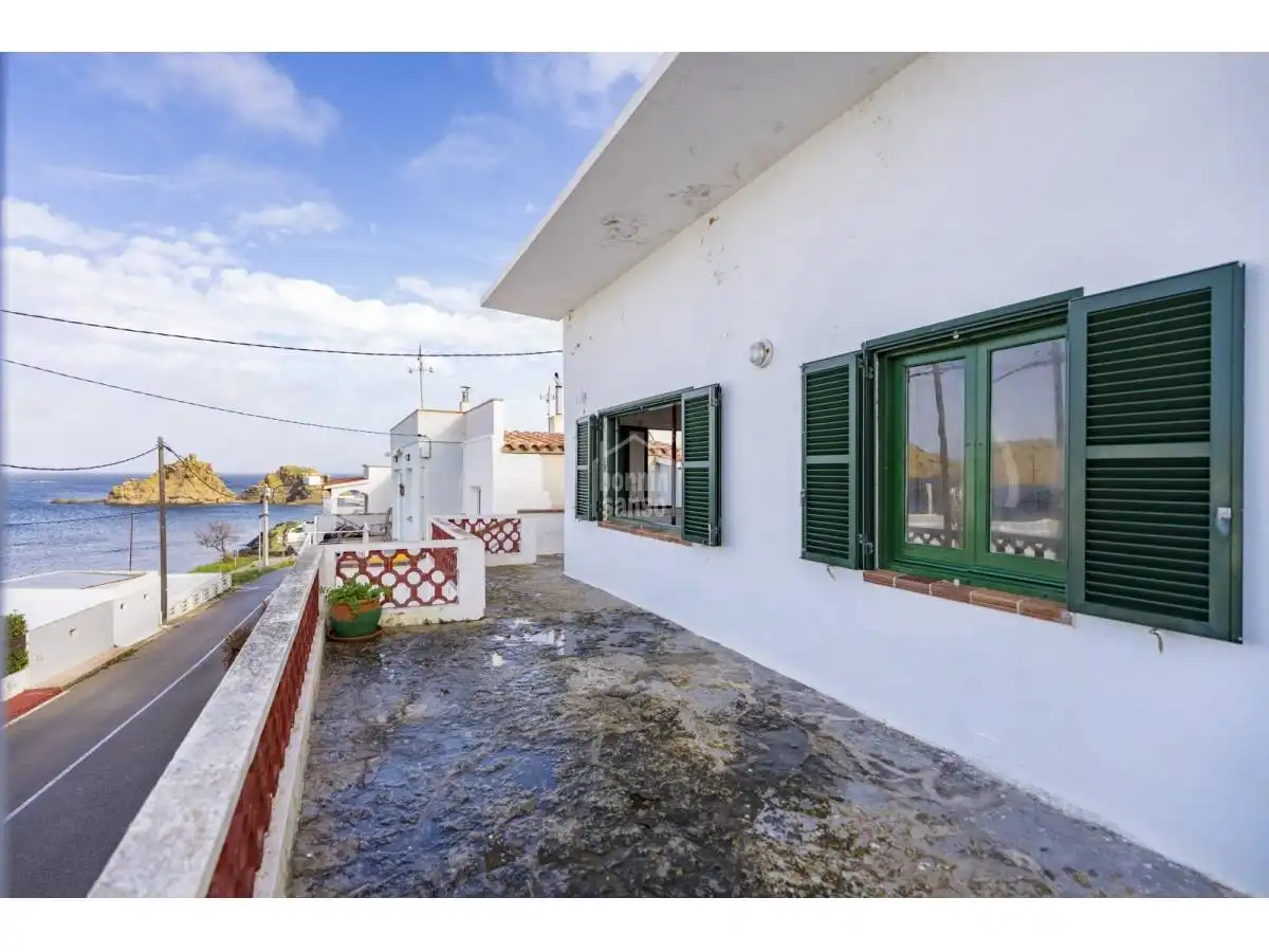 Exterior view of Houses for sale in Maó - Mahón  with Terrace