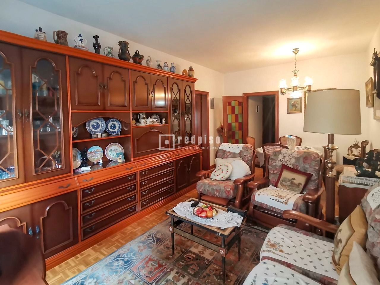 Sala de estar de Piso en venta en  Barcelona Capital con Calefacción y Parquet