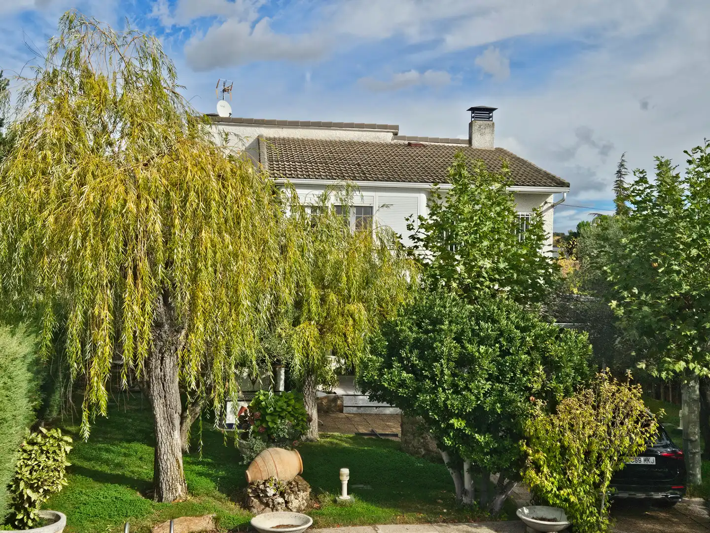 Garten von Haus oder Chalet zum Verkauf in Cabanillas de la Sierra mit Heizung, Privatgarten und Terrasse