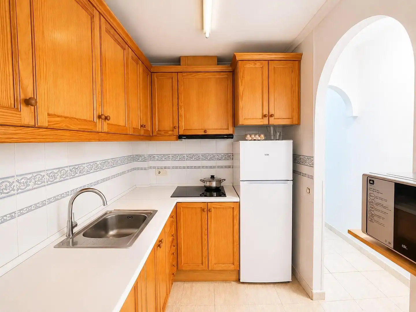 Kitchen of Apartments for sale in Torrevieja  with Furnished, Oven and Microwave