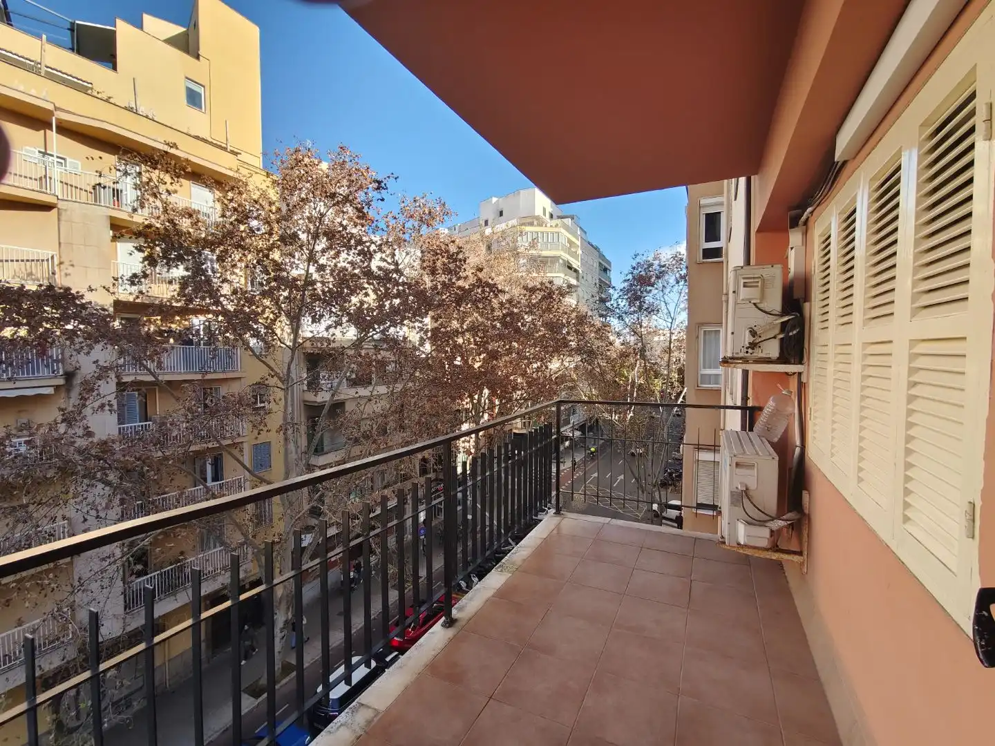 Balcony of Flat for rent in  Palma de Mallorca  with Air Conditioner, Terrace and Balcony