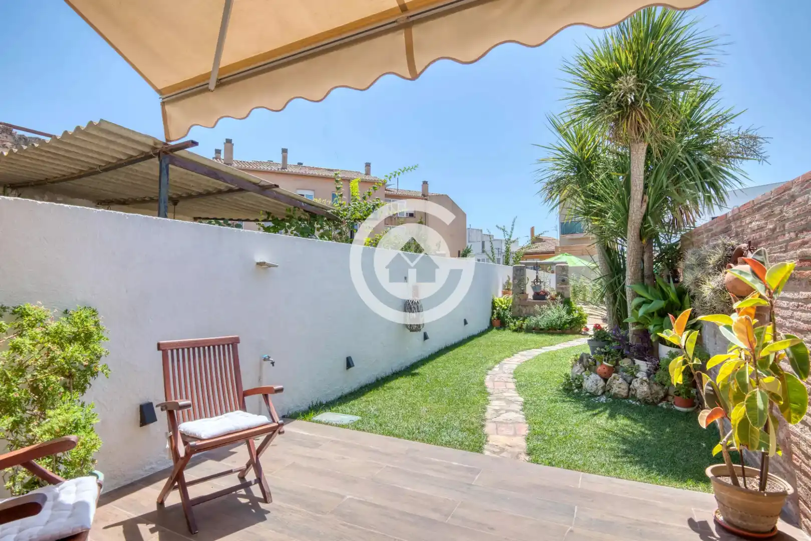 Jardín de Casa adosada en venta en Palafrugell con Calefacción, Parquet y Terraza