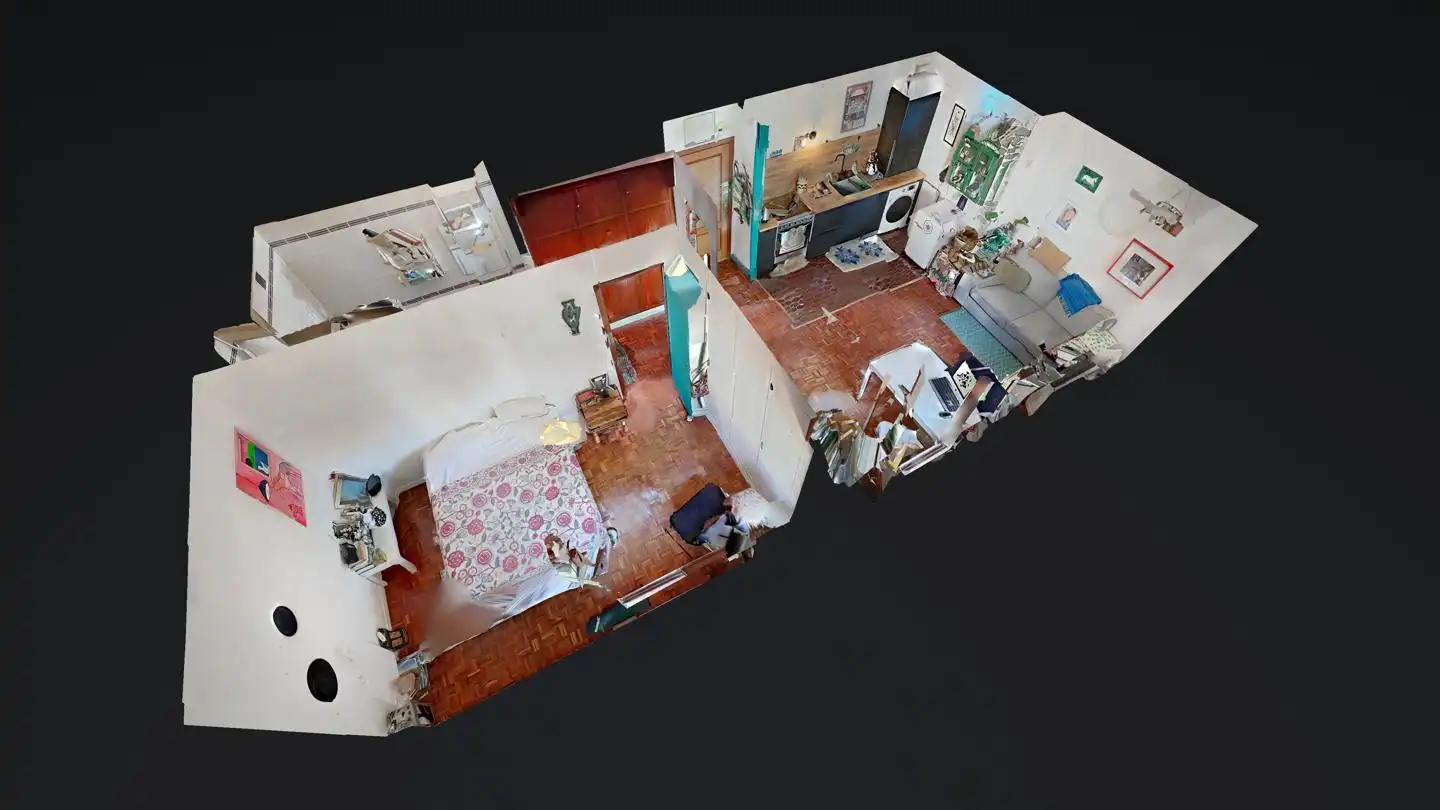 Habitación de Piso de alquiler en Oviedo  con Calefacción, Parquet y Amueblado