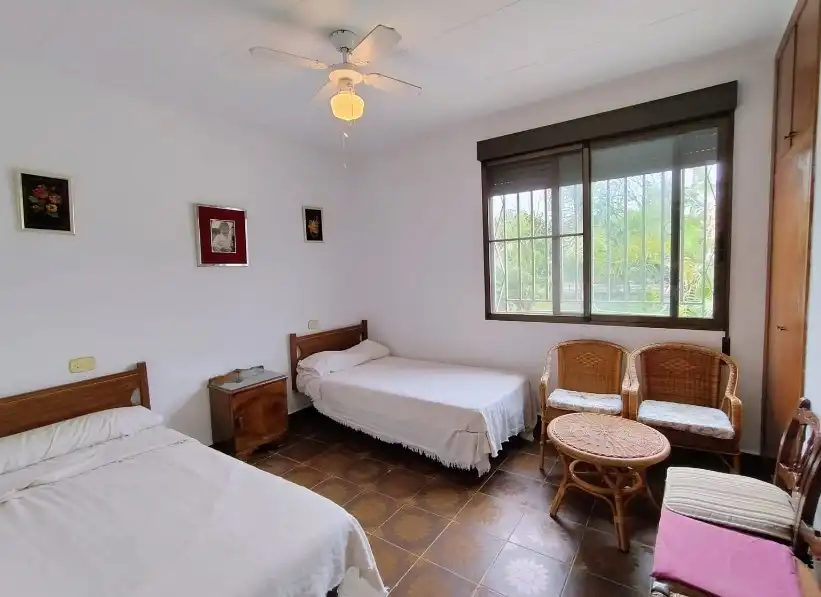 Schlafzimmer von Haus oder Chalet zum Verkauf in Almazora / Almassora mit Privatgarten, Terrasse und Möbliert