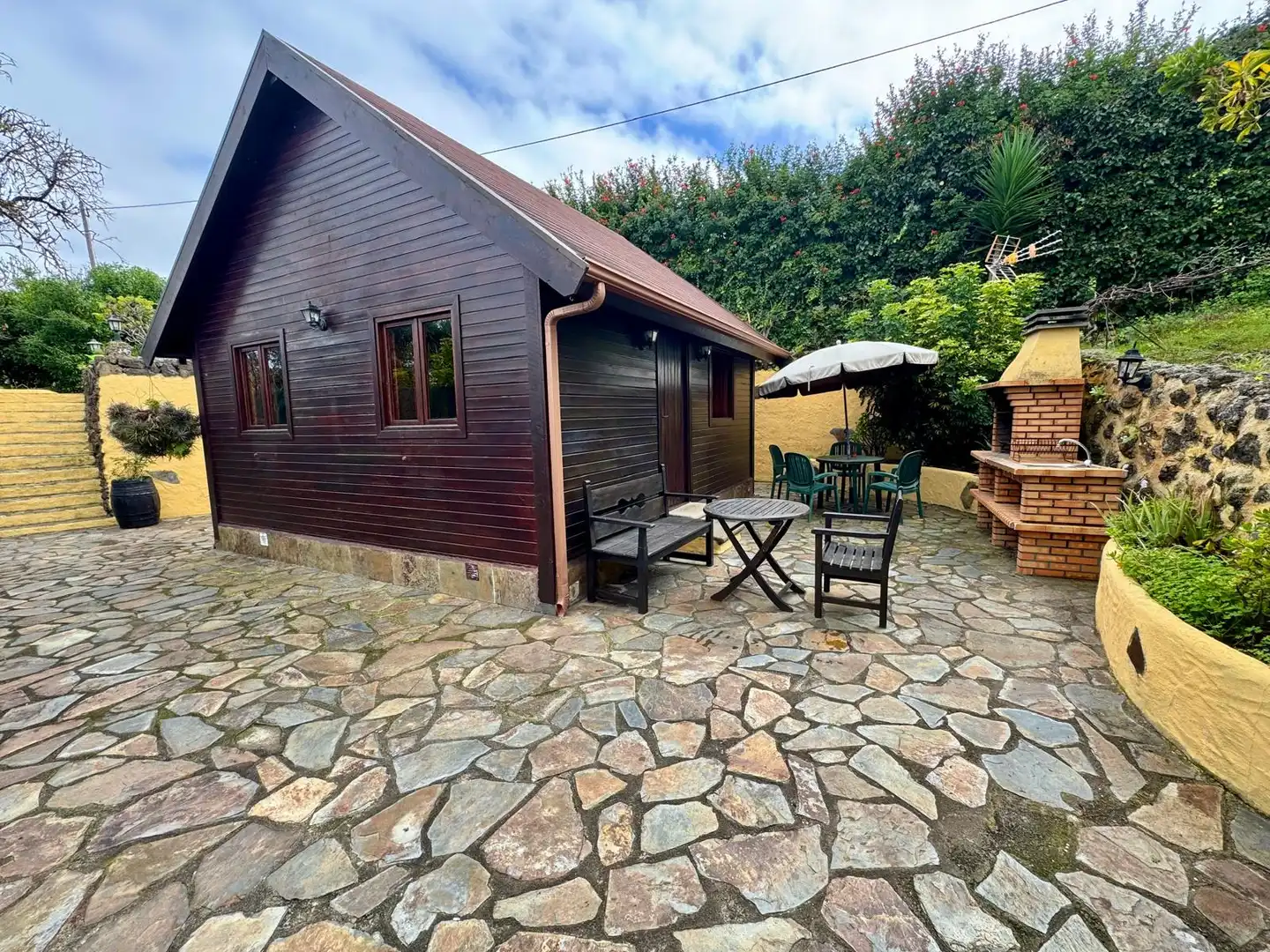 Terrassa de Finca rústica en venda en Icod de los Vinos amb Jardí privat, Terrassa i Piscina