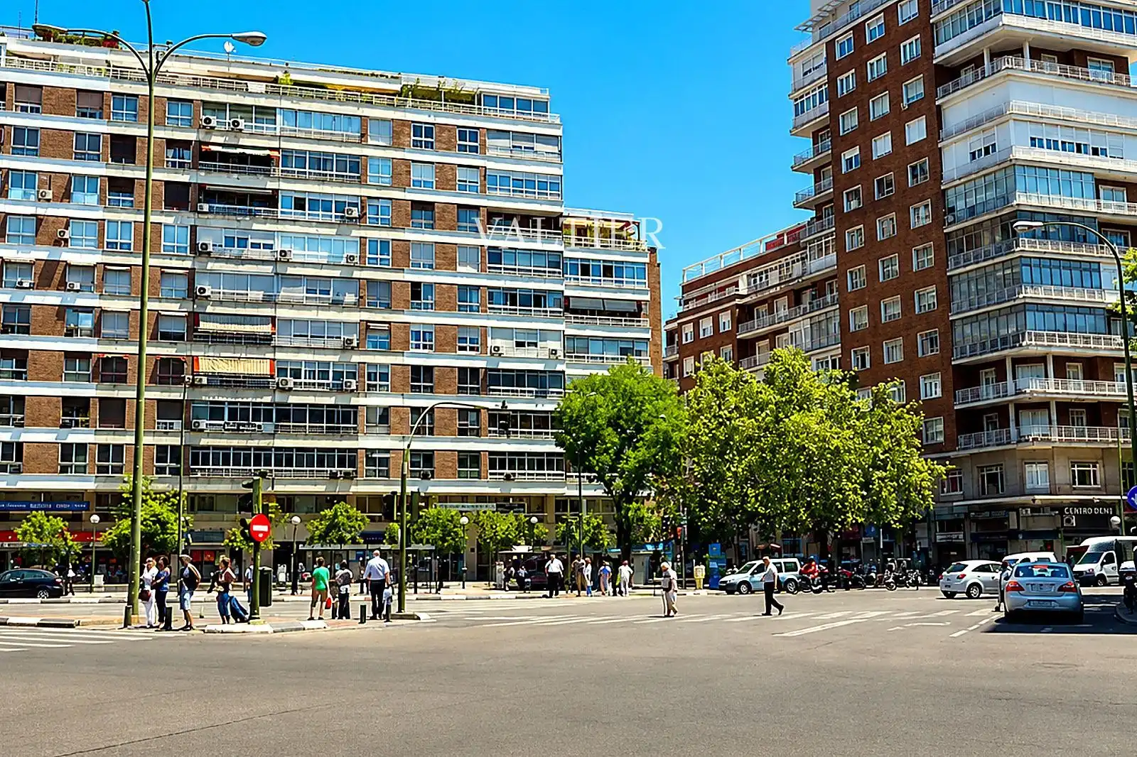 Exterior view of Flat for rent in Madrid  with Furnished