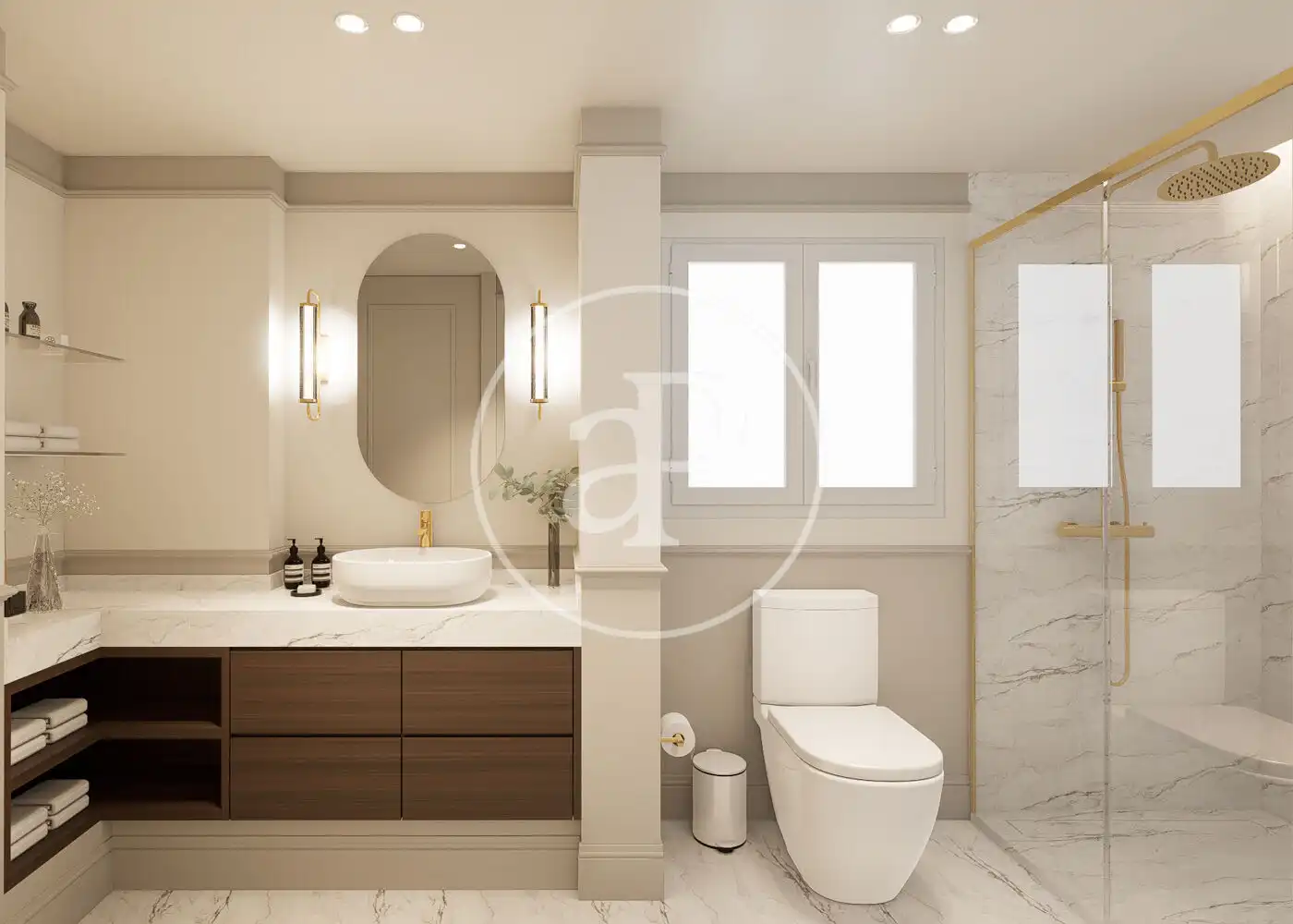 Baño de Piso en venta en Madrid con Aire acondicionado, Calefacción y Amueblado