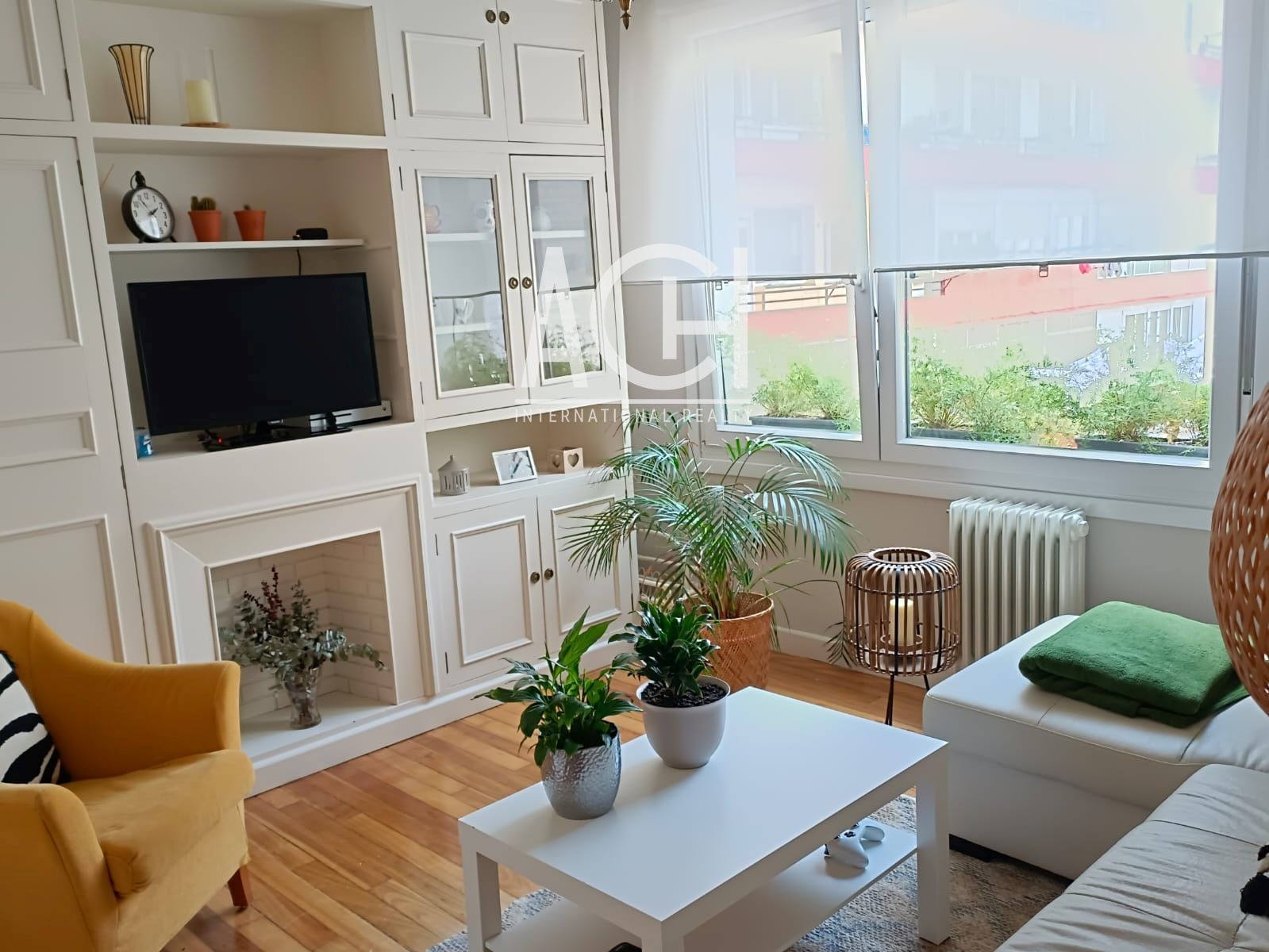 Sala de estar de Piso de alquiler en Bilbao  con Calefacción y Amueblado