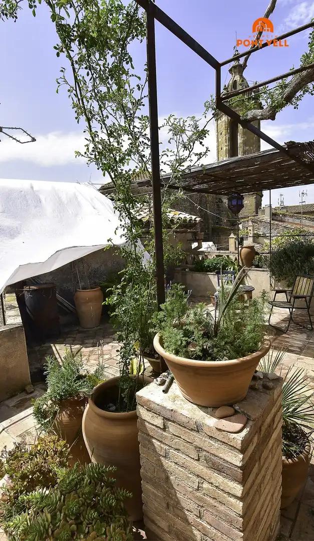 Terraza de Finca rústica de alquiler en Rupià con Terraza y Amueblado