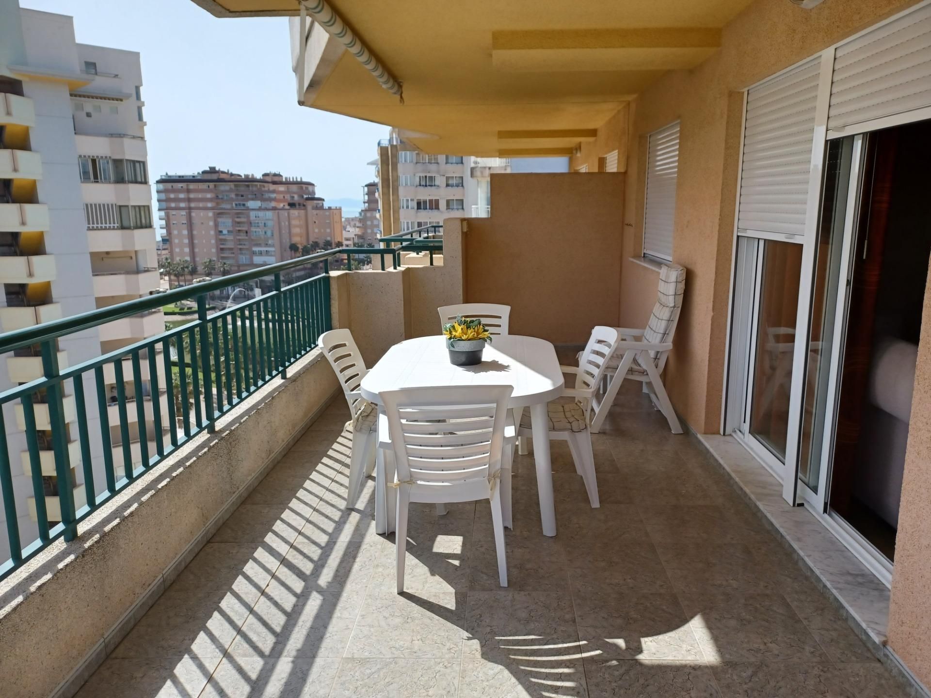 Terrace of Apartment for sale in Tavernes de la Valldigna  with Air Conditioner, Private garden and Terrace