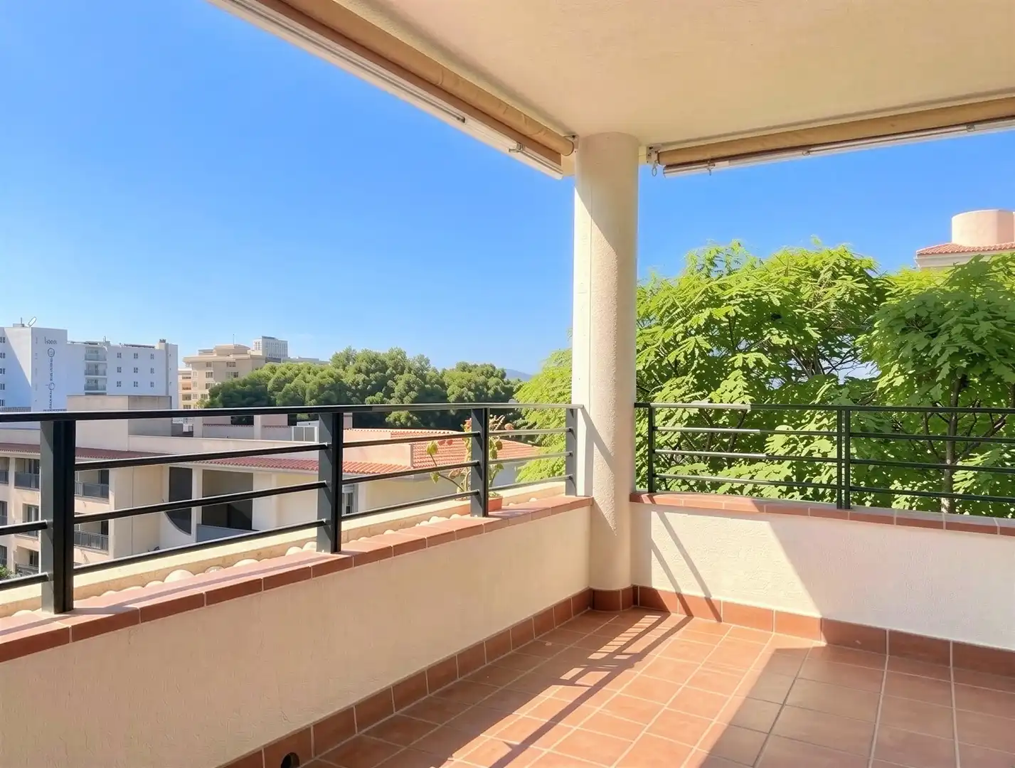 Terrassa de Apartament de lloguer en  Palma de Mallorca amb Aire condicionat, Calefacció i Terrassa