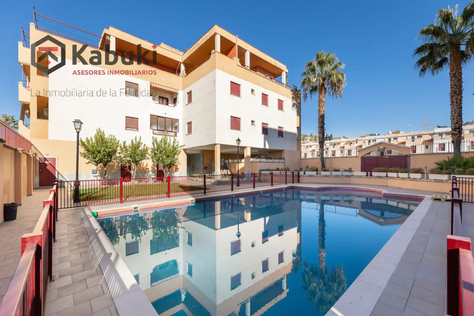 Swimming pool of Flat for sale in Atarfe  with Private garden, Terrace and Swimming Pool
