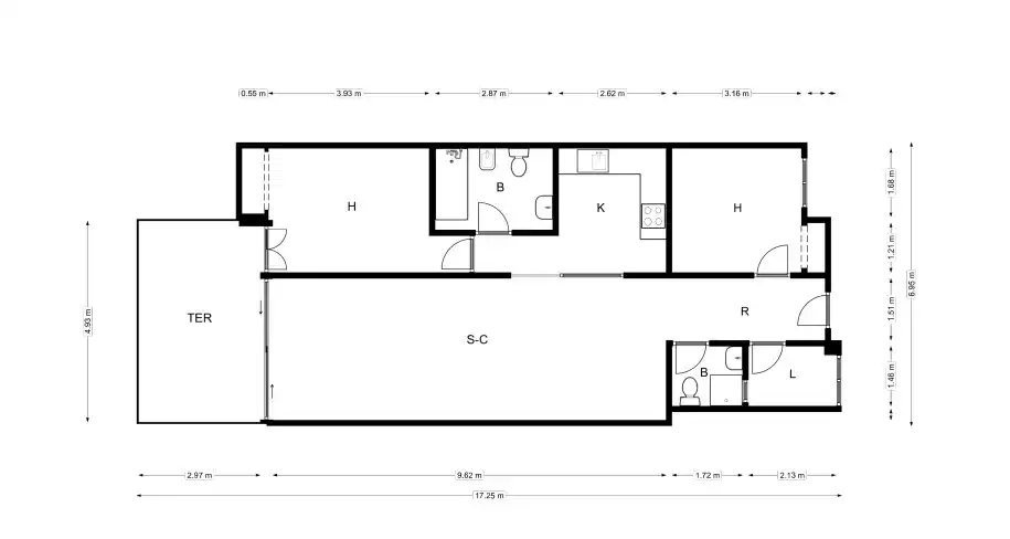 Flat for sale in Marbella  with Storage room and Swimming Pool