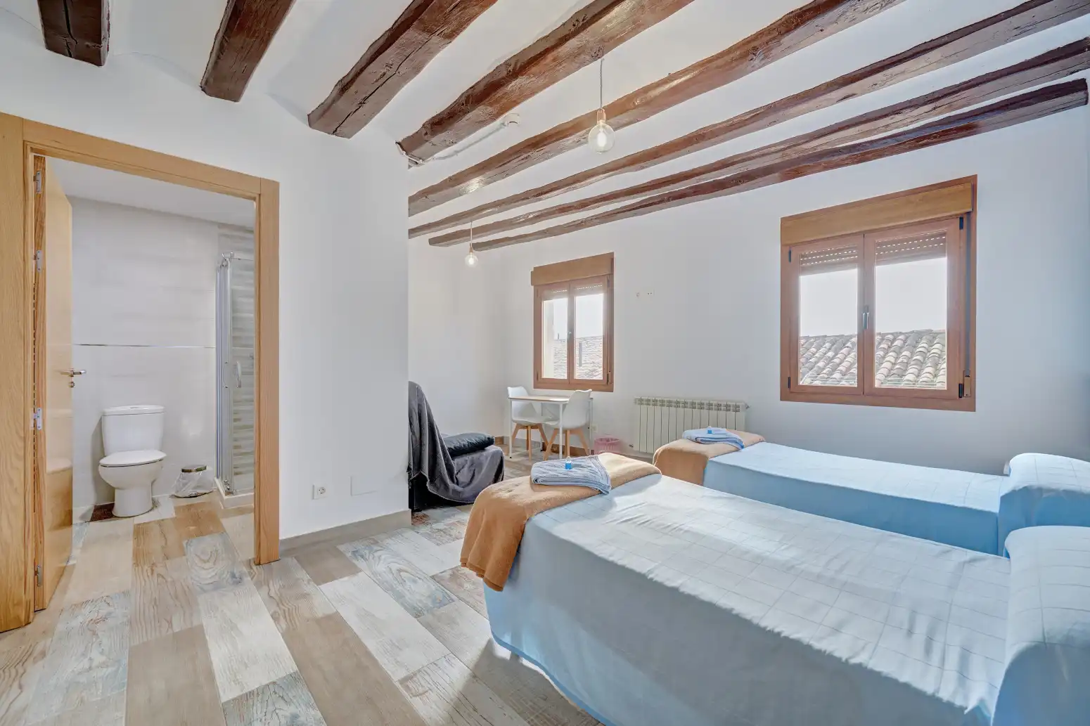 Bedroom of Detached homes for sale in Mañeru  with Air Conditioner, Heating and Private garden