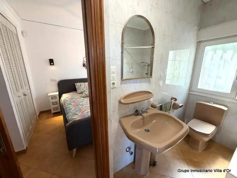 Bathroom of Houses for sale in Dénia  with Air Conditioner, Heating and Private garden