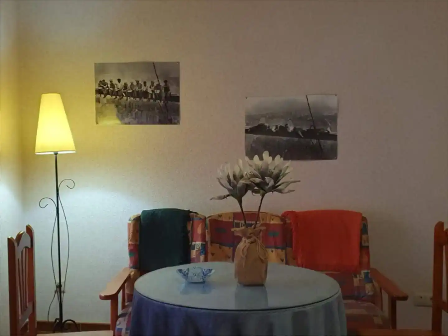 Wohnzimmer von Wohnungen zur Miete in Pozoblanco mit Klimaanlage und Balkon