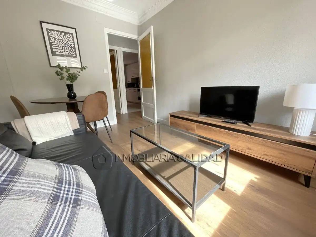 Living room of Flat for rent in Burgos  with Heating and Furnished