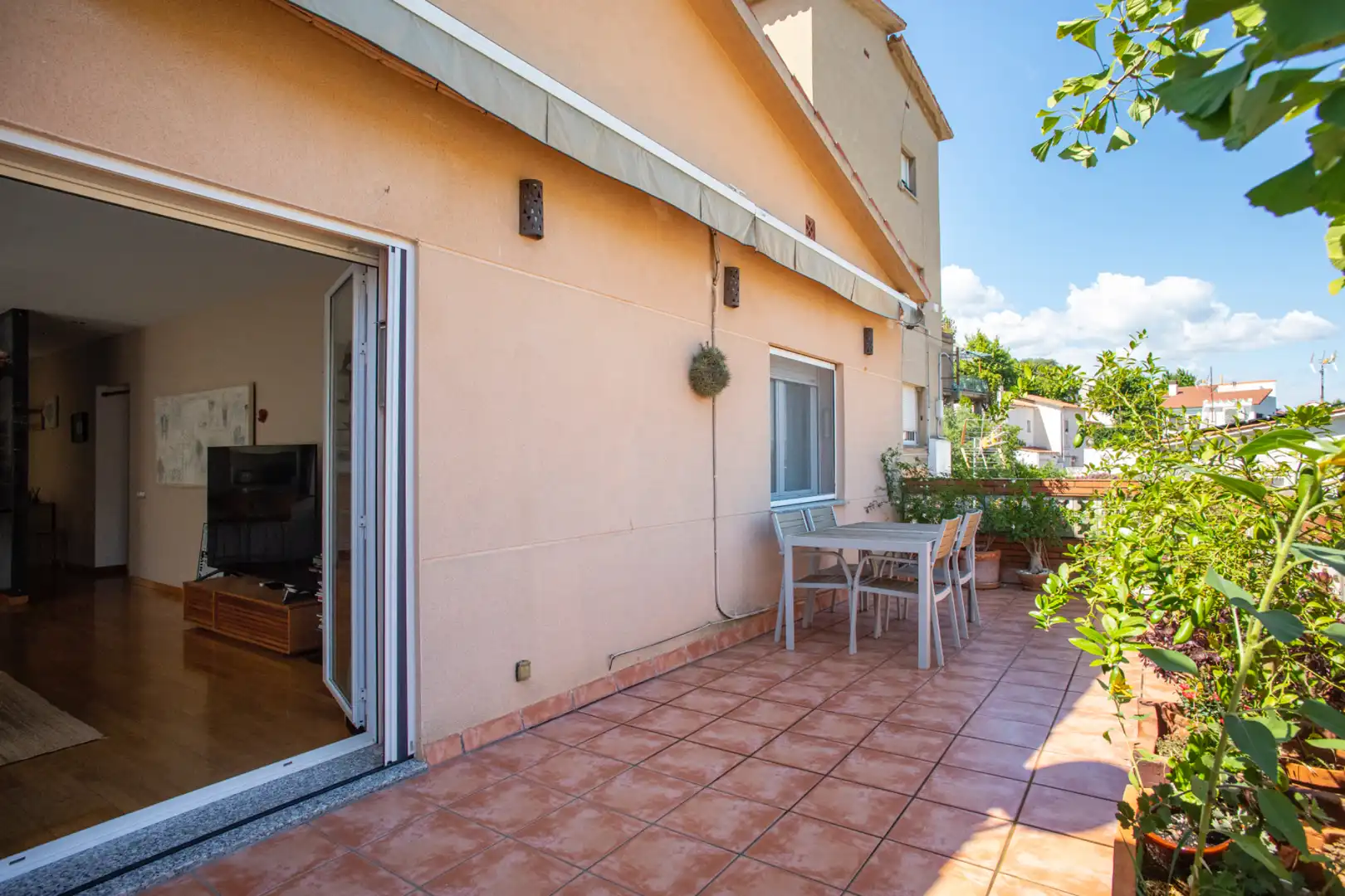 Terraza de Casa o chalet en venta en Sant Just Desvern con Aire acondicionado, Calefacción y Jardín privado