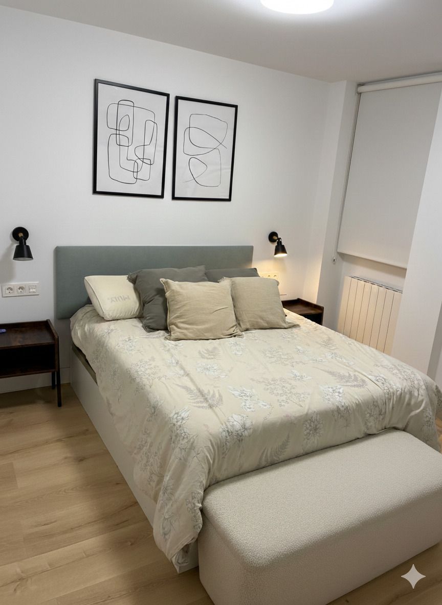 Bedroom of Flat for rent in Lasarte-Oria  with Heating, Terrace and Furnished