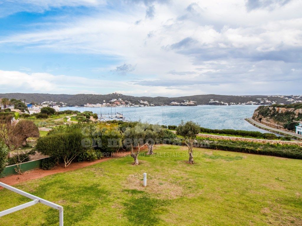 Garden of Flat for sale in Maó  with Air Conditioner, Private garden and Terrace