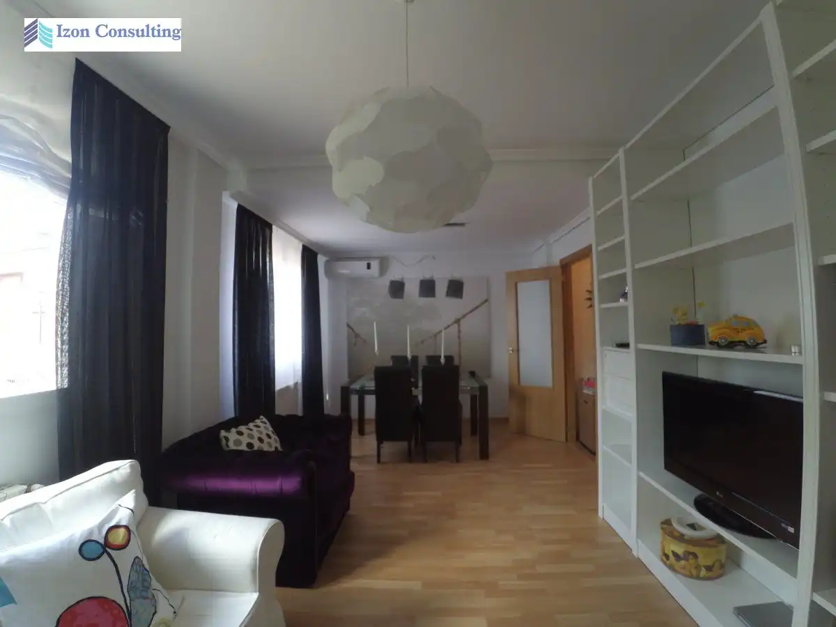 Living room of Apartments for rent in Albacete  with Air Conditioner, Heating and Furnished