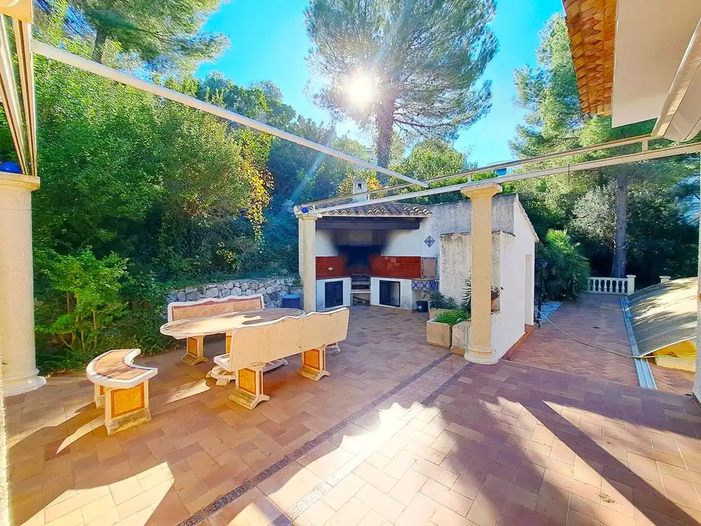 Terrassa de Casa o xalet en venda en Dénia amb Aire condicionat, Calefacció i Jardí privat