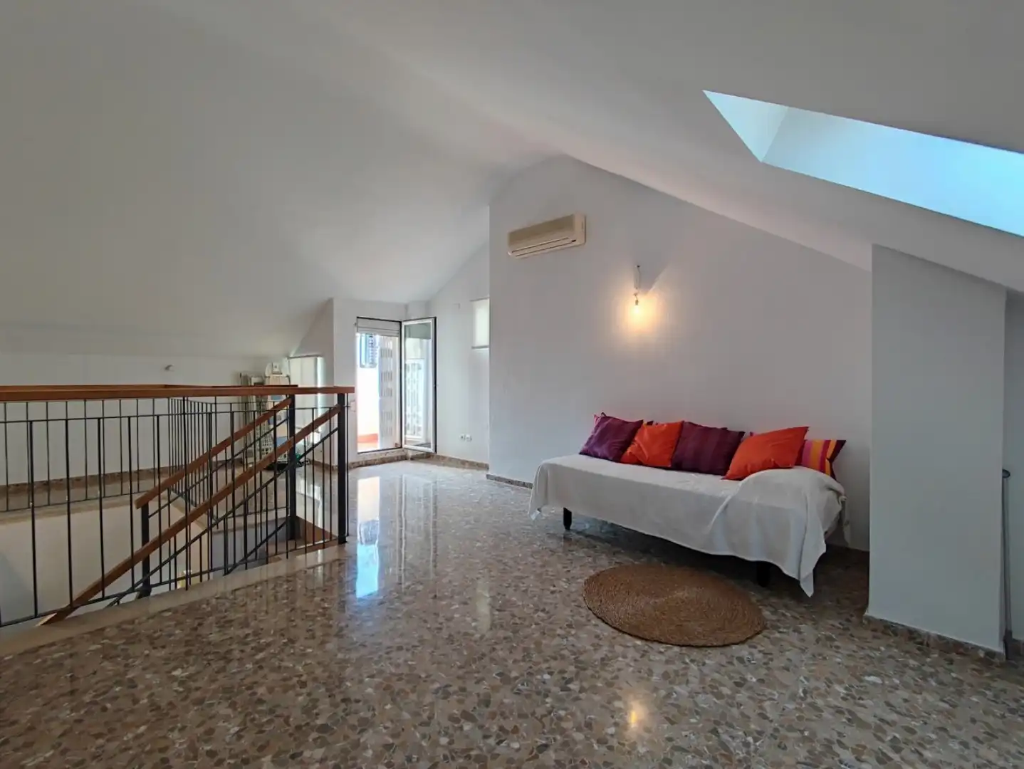 Sala d'estar de Àtic de lloguer en Jesús