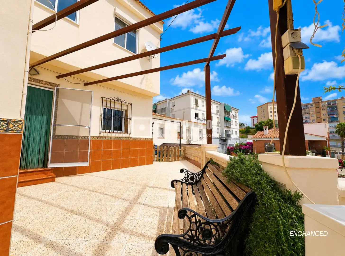 Terrassa de Casa o xalet en venda en Málaga amb Aire condicionat, Calefacció i Jardí privat