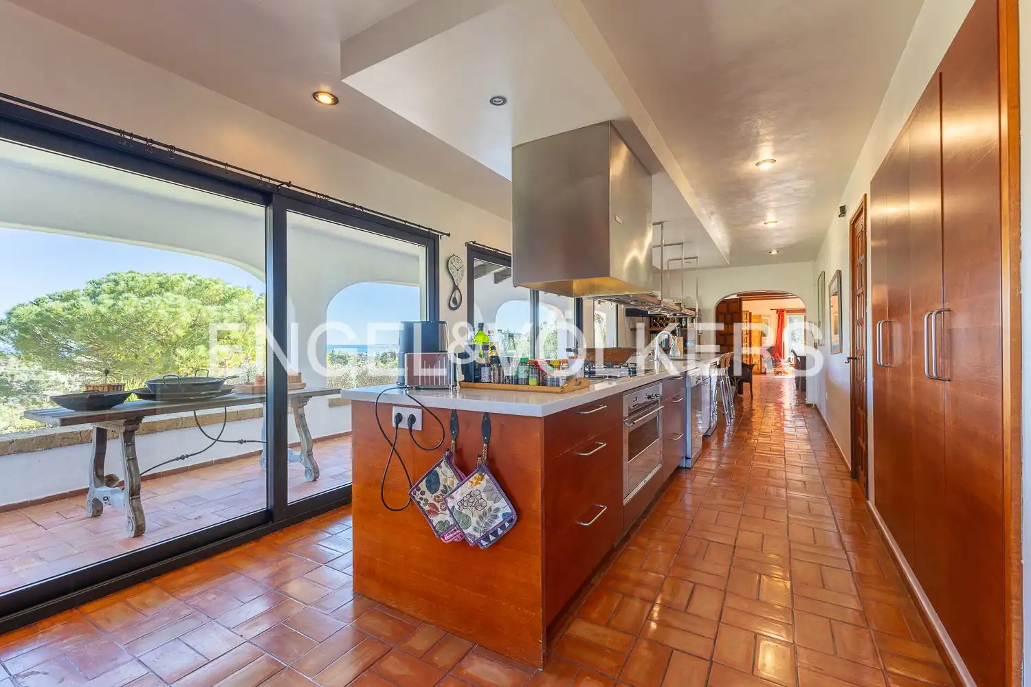 Kitchen of Houses for sale in Jávea / Xàbia  with Air Conditioner, Heating and Private garden