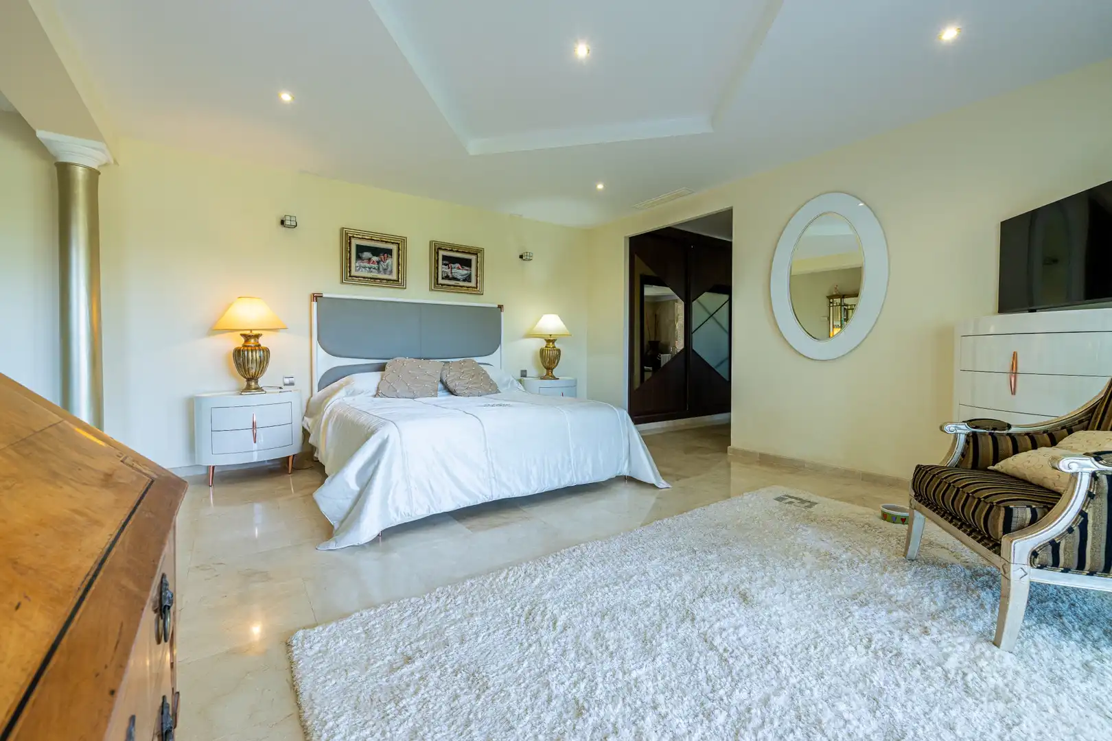 Habitación de Casa o chalet en venta en Mijas con Aire acondicionado, Jardín privado y Terraza